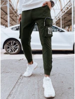 Pánske bojové nohavice zelené FashionStreet UX4310