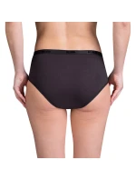 Dámske bavlnené nohavičky LADIES COTTON BOXER - BELLINDA - Black
