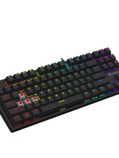 MECHANICKÁ KLÁVESNICA SAVIO RGB OUTEMU RED TEMPEST X2