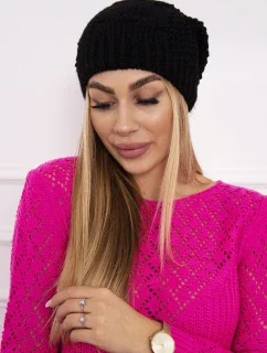 Sandra K210 fleecová čiapka čierna