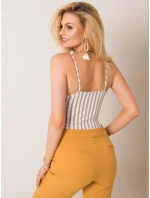 Dámske body 213 BO 7 2906.10P biele béžové