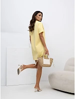 Šaty MI SK 4313.83 svetložltá