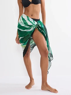 Plážové pareo MyWear - GREEN COMBINATION - TRIUMPH GREEN COMBINATION - TRIUMPH