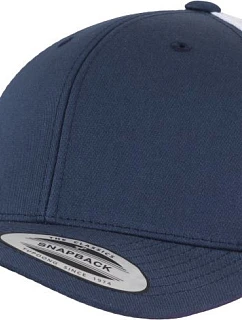 Flexfit 6606/6606T 6-panelová retro čiapka „Trucker“ 55.6606 tmavomodrá/biela