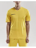 Craft Teamwear Squad Go Jersey Solid M Pánske športové tričko s výstrihom do V 82.5560 cocktail