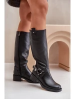 Zazoo 70141 Dámske kožené podkolienky Black Zazoo 70141 Dámske kožené podkolienky Black