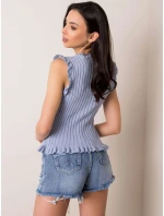 Blúzka 178 BZ 2907.88 svetlo modrá