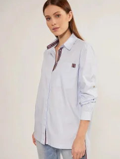 Dámska košeľa Marina 1110-011 Svetlo modrá - Monnari