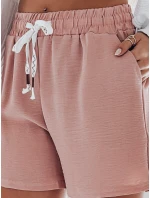 Dámske šortky NOT TOMORROW pink FashionStreet SY0449 Dámske šortky NOT TOMORROW pink FashionStreet SY0449