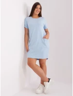 RV TU 8862 tunika.69P svetlo modrá