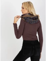 Tunelový šál AT KM K241239.19 sivá