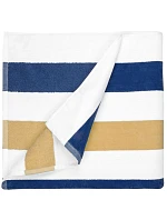 The One Towelling Plážový uterák „Stripe“ 48.1056 tmavomodrý/zlatý The One Towelling Plážový uterák „Stripe“ 48.1056 tmavomodrý/zlatý