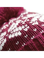 Beechfield B 456 Čiapka Fair Isle Snowstar® 53.0456 čierna/biela