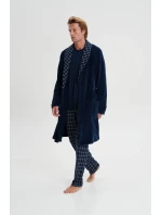 Vamp - Dlhý jednofarebný župan 19606 - Vamp