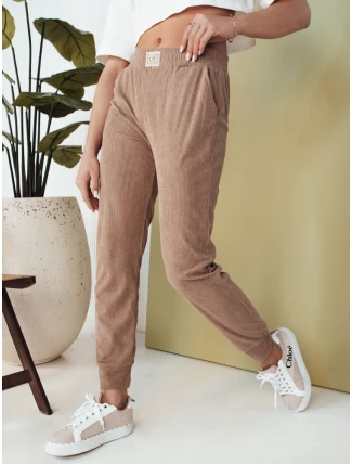 Dámske tepláky BRINAT camel FashionStreet UY2049 Dámske tepláky BRINAT camel FashionStreet UY2049