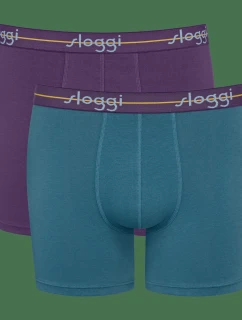 sloggi muži Start Short C2P box - TURQUOISE - SLOGGI TURQUOISE - SLOGGI
