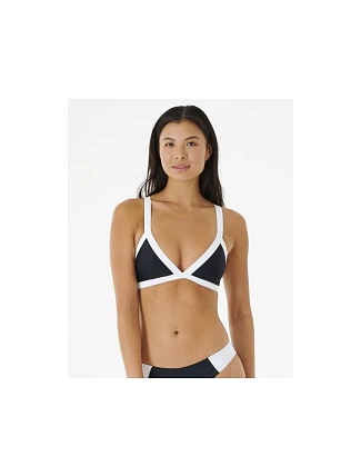 RIP CURL Mirage Colour Block Tri Plavková podprsenka čierna