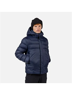 Pánska bunda ROSSIGNOL Aretu Down Hoodie Jkt, tmavomodrá