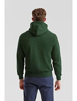 Fruit of the Loom Classic Hooded Sweat Mikina s kapucňou 16.2208 heather red