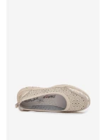 Bežové průhledné baleríny Palorette