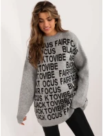 Jumper BA SW 0546.07 sivý