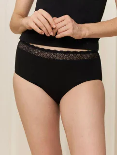 Dámske nohavičky Feel of Modal Midi - BLACK - čierne 0004 - TRIUMPH