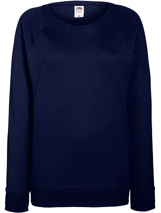 Fruit of the Loom Lady-Fit LW Raglan Sweat Dámska mikina s raglánovými rukávmi 16.2146 tmavomodrá Fruit of the Loom Lady-Fit LW Raglan Sweat Dámska mikina s raglánovými rukávmi 16.2146 tmavomodrá
