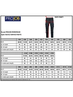 ProJob 2552 Service Pants Stretch (84-120) Pánske pracovné nohavice zo strečového materiálu 64.552S čierne ProJob 2552 Service Pants Stretch (84-120) Pánske pracovné nohavice zo strečového materiálu 64.552S čierne