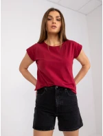 Tričko RV TS 4833.91P gaštanová