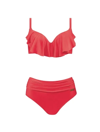 Dámske dvojdielne plavky Self S 940 A1 Canoy 10 coral - Self