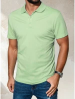 Pánske zelené polo tričko FashionStreet PX0554 Pánske zelené polo tričko FashionStreet PX0554