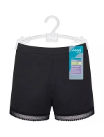sloggi GO rebrované krátke nohavice - BLACK - SLOGGI BLACK - SLOGGI