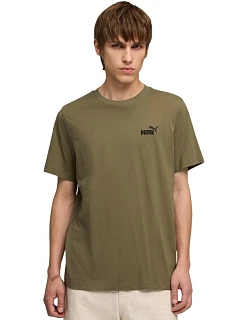 Puma ESS Small No.1 Logo Tee(s) olive 682535 81 pánske