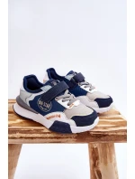 Detské tenisky s pamäťovou penou Big Star LL374225 Navy Blue Detské tenisky s pamäťovou penou Big Star LL374225 Navy Blue