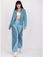 Dámska bunda RO KR CKT svetlo modrá