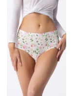 Dámske nohavičky Simple Maxi Jasmine Ecru mix pattern - Julimex