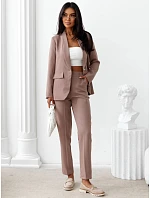 Elegantný dámsky kostým – sako a nohavice Fango FashionStreet AY1247 Elegantný dámsky kostým – sako a nohavice Fango FashionStreet AY1247