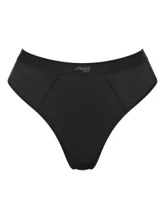 Dámske tangá EVER Ease String - BLACK - black 0004 - SLOGGI