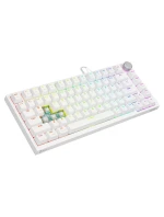 MECHANICKÁ KLÁVESNICA SAVIO ASTRAL WHITE OUTEMU WHITE JADE RGB MECHANICKÁ KLÁVESNICA SAVIO ASTRAL WHITE OUTEMU WHITE JADE RGB