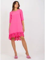 Dámske šaty LK SK 505942 ružové