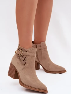 Topánky na podpätku model 224703 Step in style