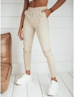 Dámske nohavice MADELINE beige FashionStreet UY1854 Dámske nohavice MADELINE beige FashionStreet UY1854