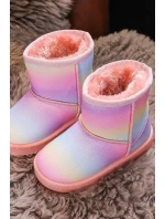 Dziecięce Ocieplane Botki Śniegowce Multikolor Gooby