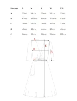 S404 Pletené šaty s opaskom na zaväzovanie - sivé