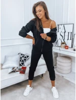 Dámska tepláková súprava AMILIA PREMIUM black FashionStreet AY0741