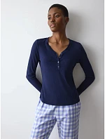 Mix & Match LSL Top Soft – Modrá – TRIUMPH Modrá – TRIUMPH Mix & Match LSL Top Soft – Modrá – TRIUMPH Modrá – TRIUMPH