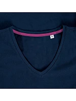 Stedman Stretch-T V-neck Women Dámske tričko s výstrihom do V 05.9710 blue midnight