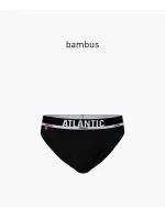 Pánske bambusové nohavičky ATLANTIC PREMIUM - čierne
