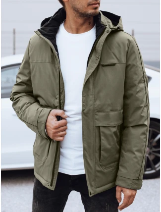 Pánska zimná bunda s odnímateľnou kapucňou FashionStreet TX4905 Pánska zimná bunda s odnímateľnou kapucňou FashionStreet TX4905