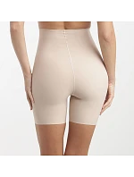 Dámske boxerky s vysokým pásom DIM MID WAIST PANTS - 69% POLYAMID, 31% ELASTAN - nude
